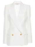 Alexander McQueen double-breasted blazer - White