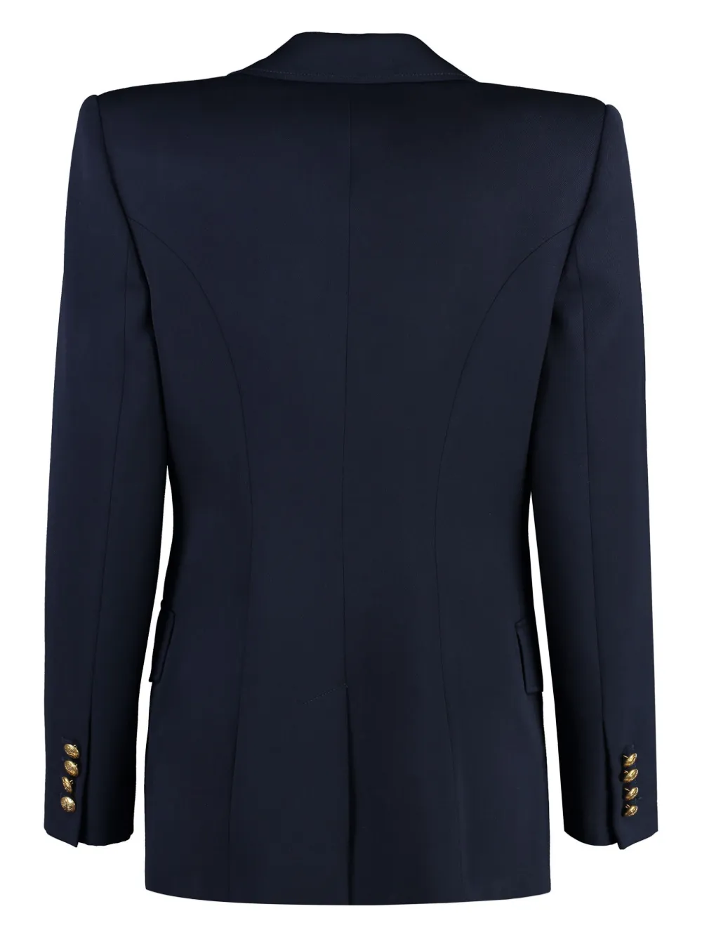 Alexander McQueen Military single-breasted Blazer | Blue