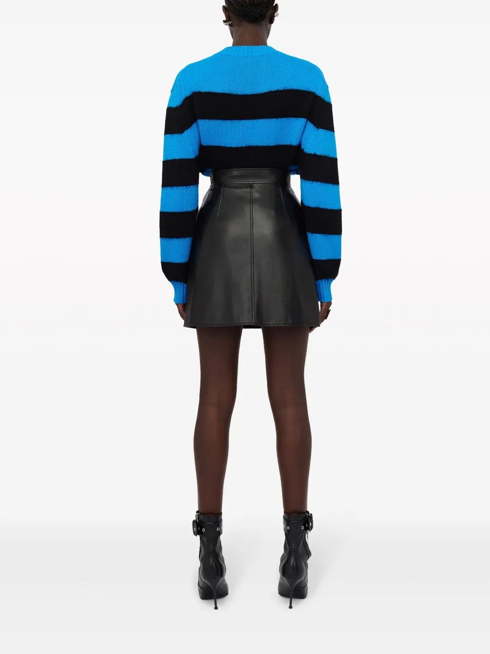 Cheap Alexander McQueen striped cotton jumper Women
