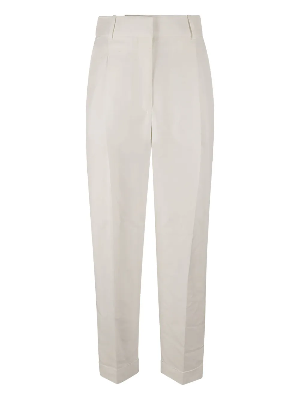 Alexander McQueen pressed-crease trousers | White | Image 1