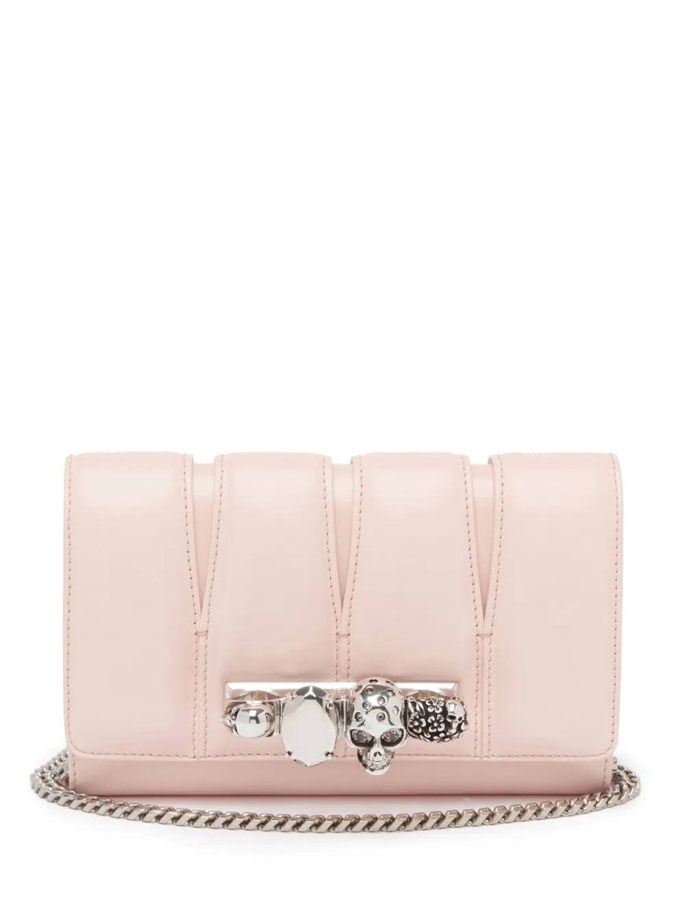 The Slash leather clutch bag