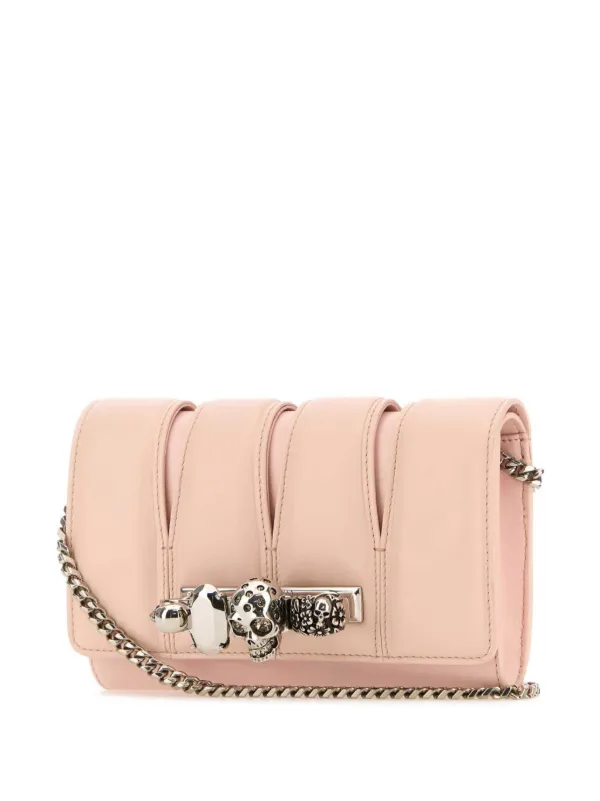 ★関税込み★ Alexander McQueen Bag Alexander McQueen The Slash Leather Clutch Bag | Pink | FARFETCH