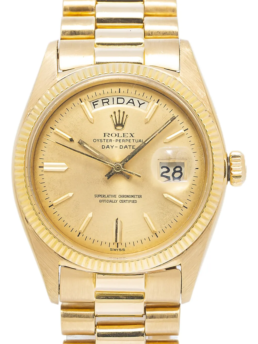 Rolex pre-owned Day-Date 36mm - Goud