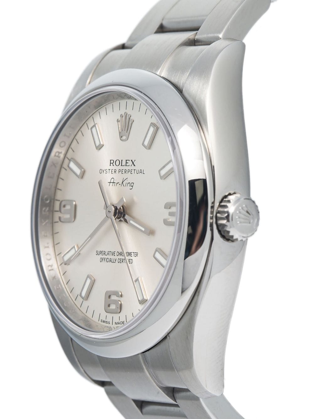 Rolex pre-owned Air-King 36mm - Zilver