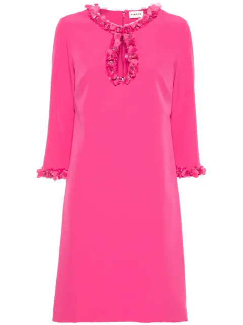 P.A.R.O.S.H. vestido crepé con detalles de lentejuelas