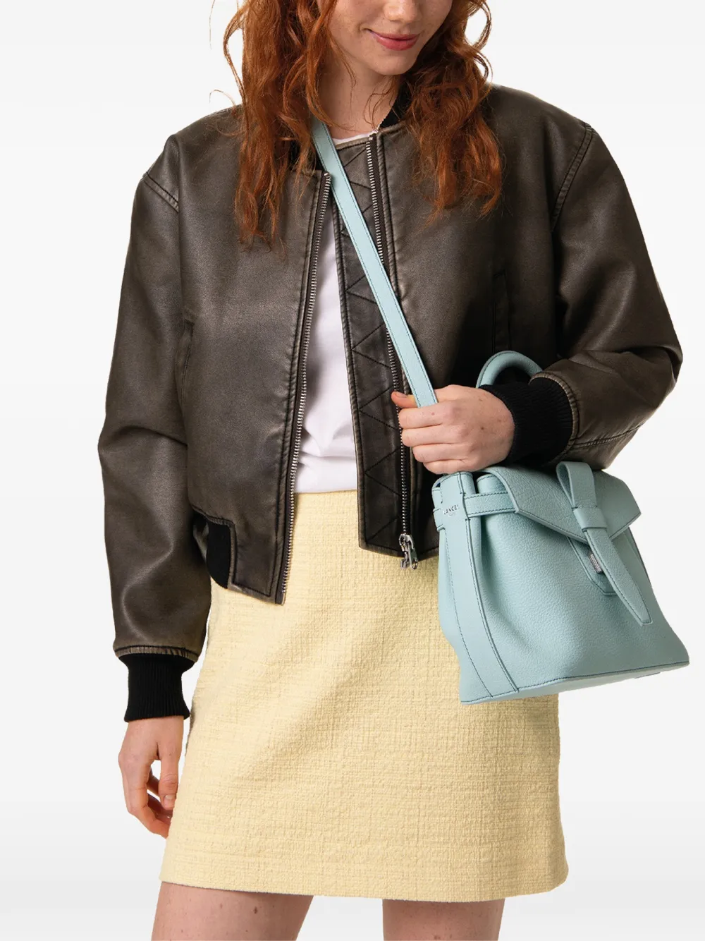  Lancel Charlie Tote Bag - Blue 
