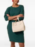 Lancel small Neo Izy leather carryall tote bag - Neutrals