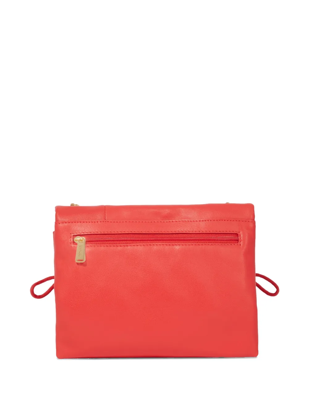  Lancel Billie Flap Chain Cross Body Bag - Red 