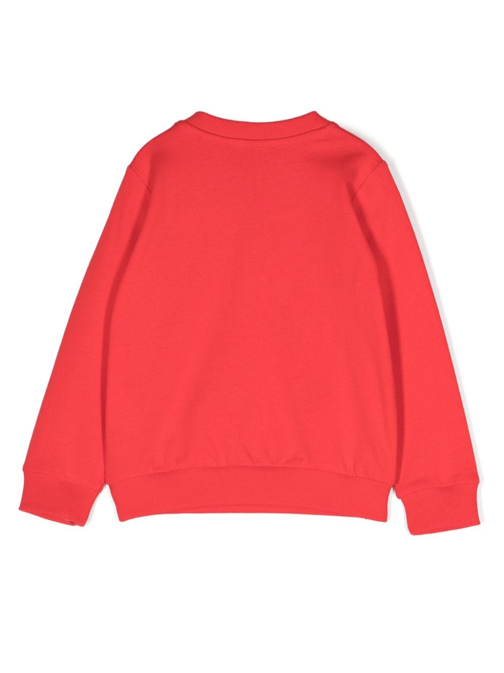 Moschino Kids Sweater met logoprint - Rood