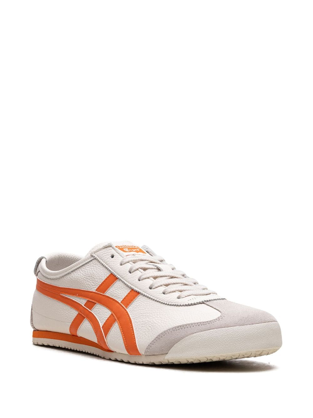 Shop Onitsuka Tiger Mexico 66 "cream/white/orange" Sneakers In Neutrals