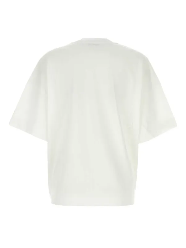 Alexander McQueen Seal logo-appliqué T-shirt | White | FARFETCH