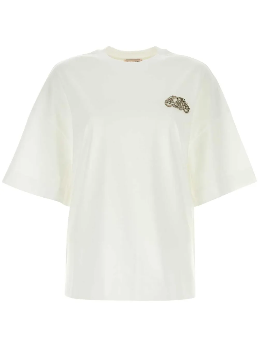 Seal logo-appliqué T-shirt