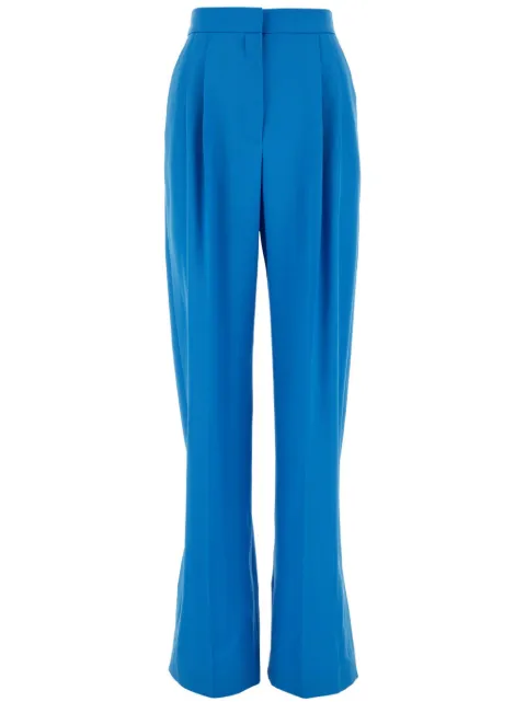 Alexander McQueen pantalones anchos con doble pinza