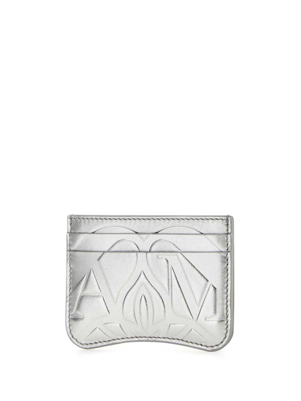 Alexander McQueen The Seal leather card holder Women