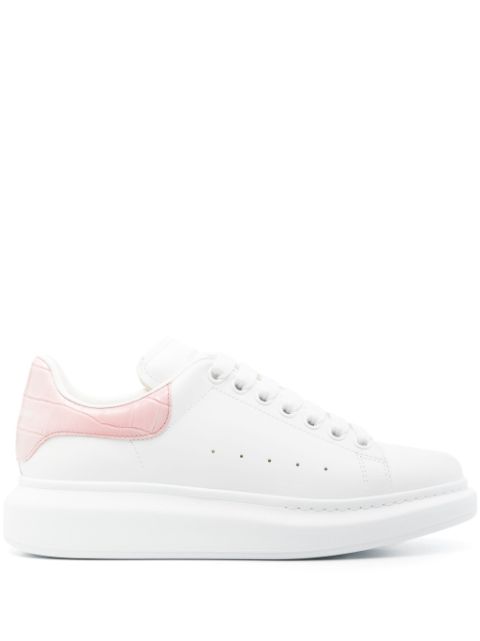 Alexander McQueen Oversized leather sneakers Women