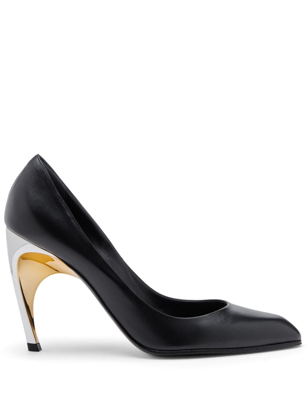Image 1 of Alexander McQueen Armadillo 95mm leather pumps