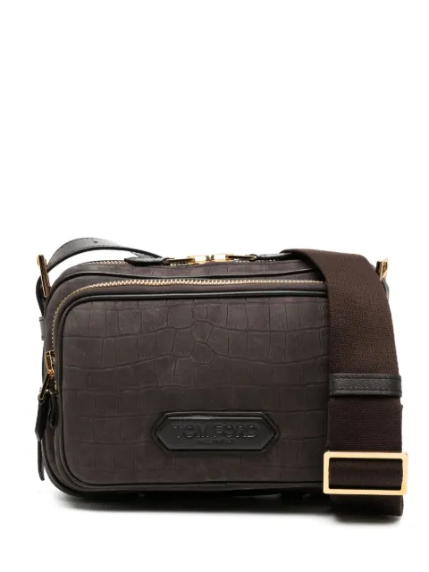 Tom Fordトムフォードレザー革ショルダーメッセンジャーバッグカバン 