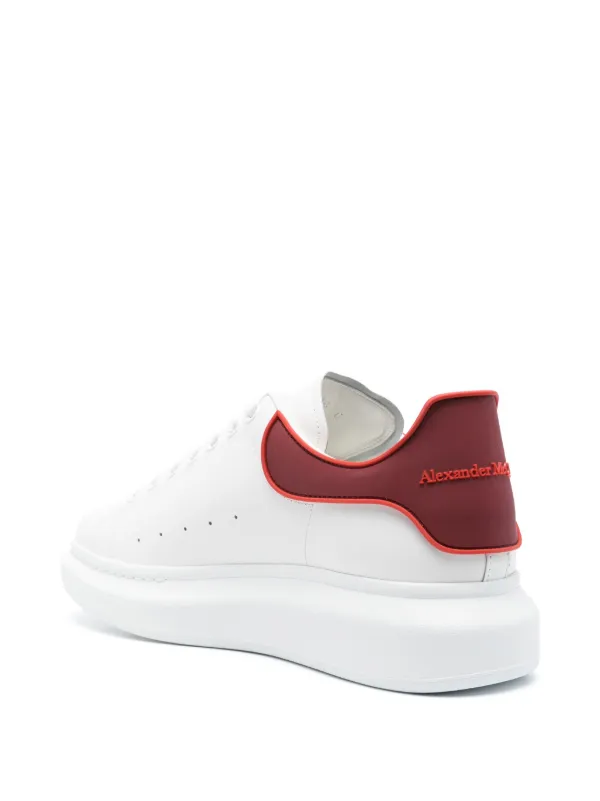 Alexander McQueen Oversized Leather Sneakers White FARFETCH ZA