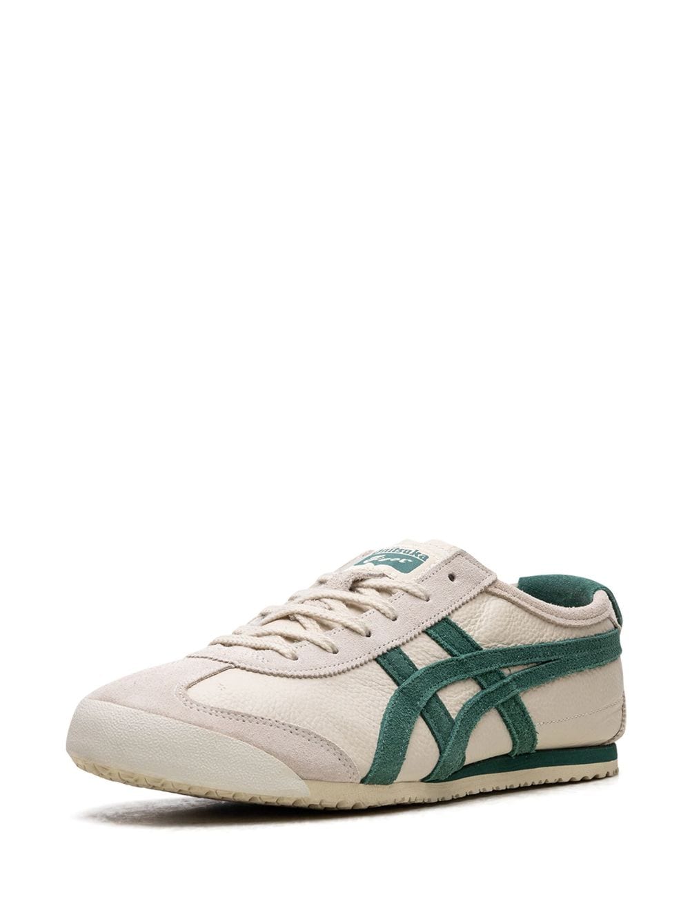Shop Onitsuka Tiger Mexico 66 Vin "cream/green" Sneakers In Neutrals