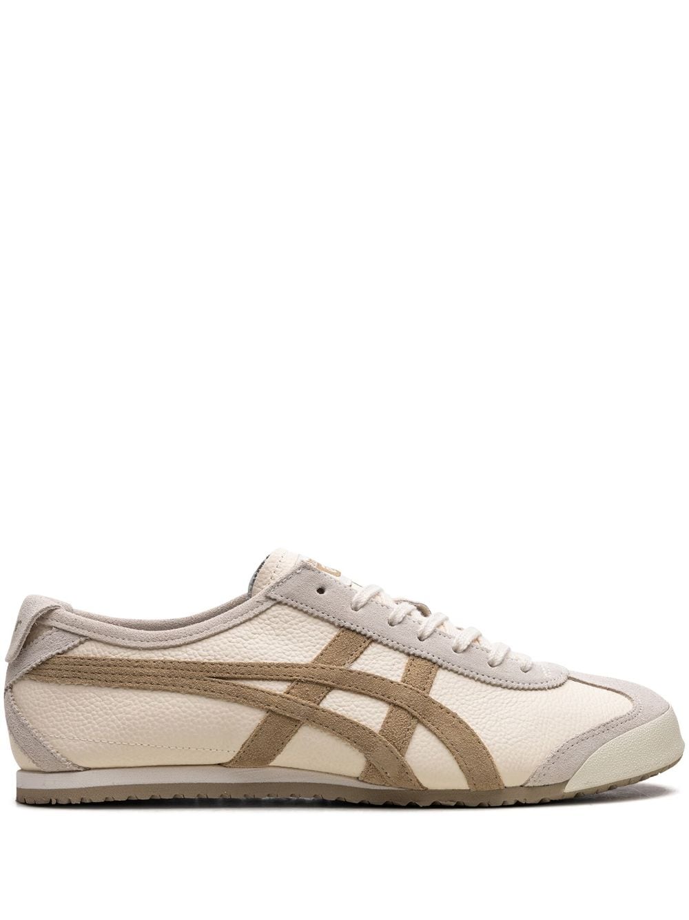 Onitsuka Tiger Mexico 66 Vin "white/grey/brown" Sneakers In Neutrals