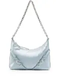 Givenchy Voyou Party satin shoulder bag - Blue