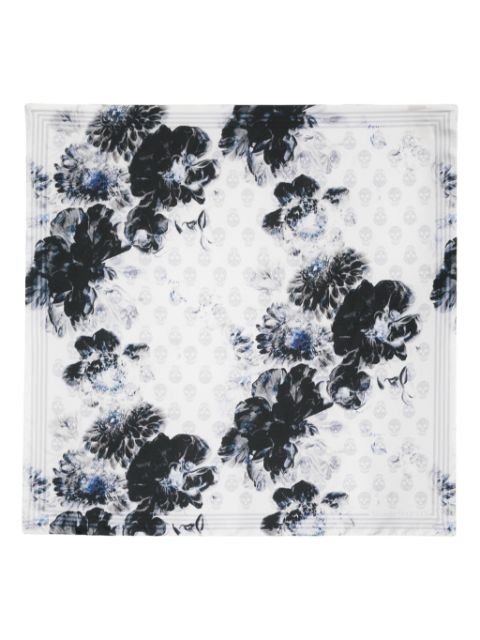 Alexander McQueen Chiaroscuro Biker scarf Women