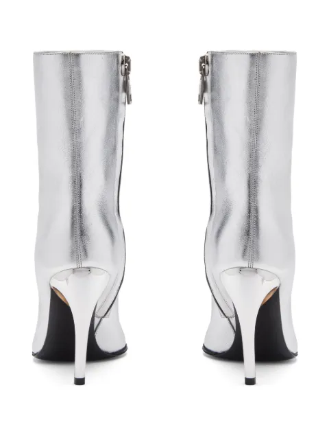 Alexander McQueen Armadillo 95mm leather ankle boots 780677WIF21 - 2
