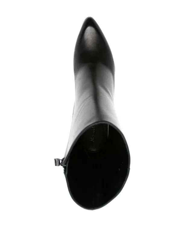 Alexander McQueen 95mm Armadillo Boots | Black | FARFETCH