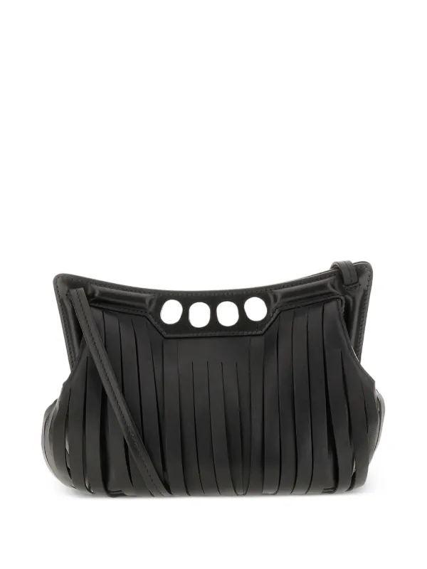 alexander mcqueen_The Peak クラッチバッグ_mini Alexander McQueen The Peak クラッチバッグ ミニ | ブラック