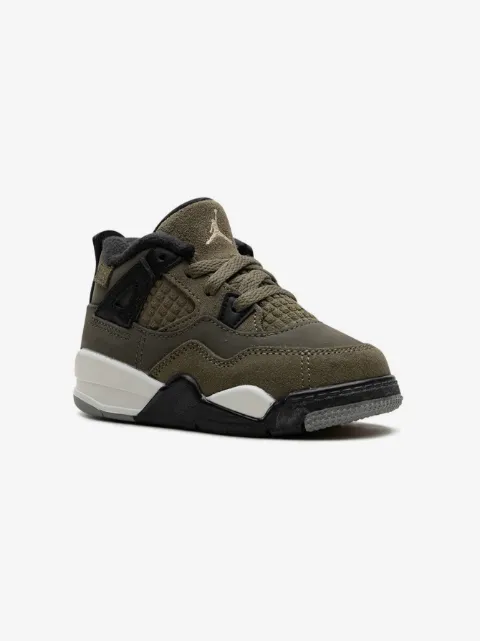 Jordan Kids Air Jordan 4 Retro SE Craft "Olive" sneakers