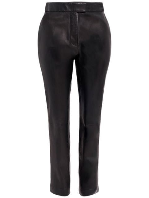 Altuzarra Tod slim-cut leather trousers