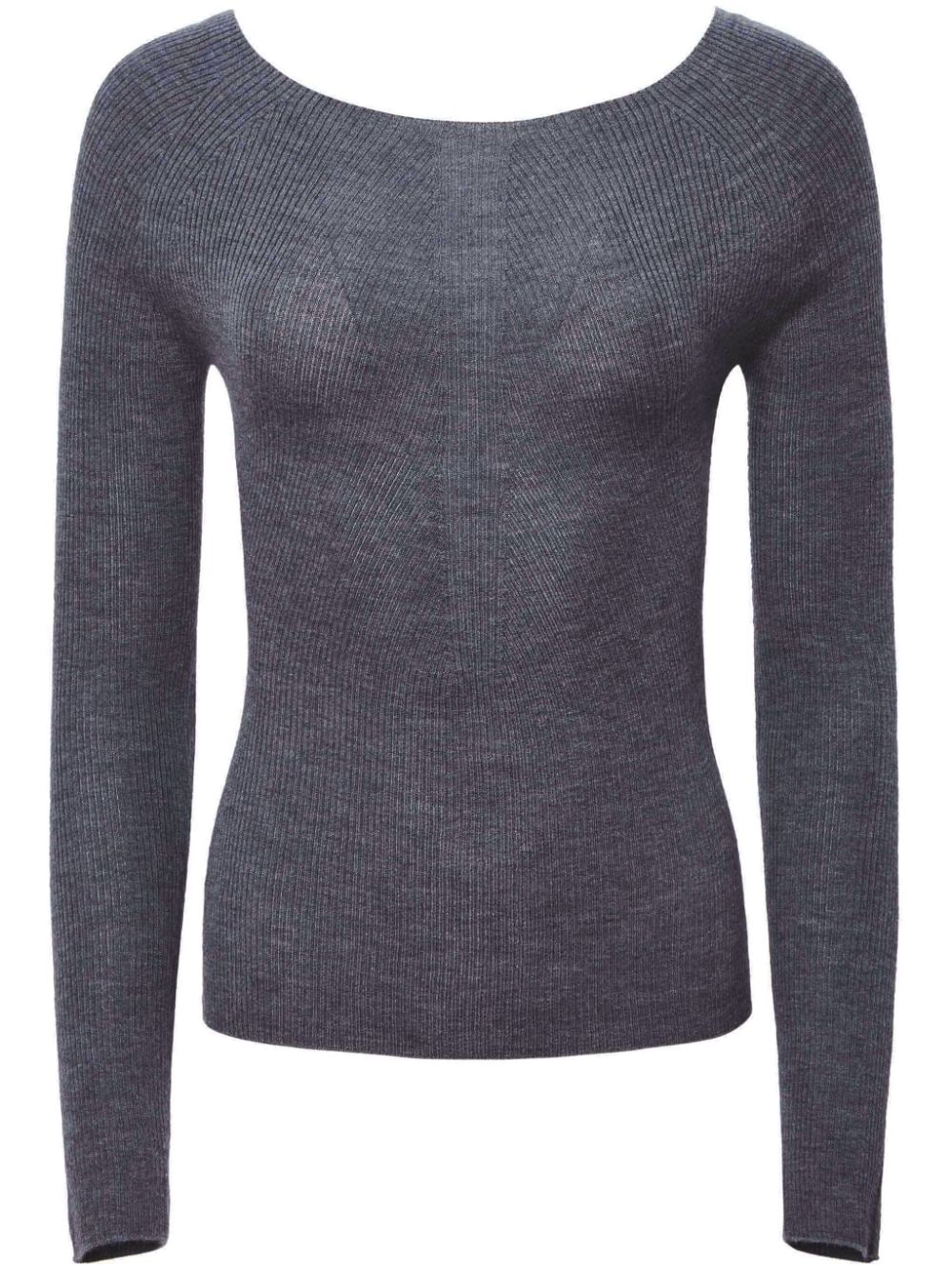 Altuzarra Lee Logo-embroidered Cashmere Jumper In Grey