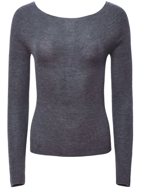 Altuzarra Lee logo-embroidered cashmere jumper