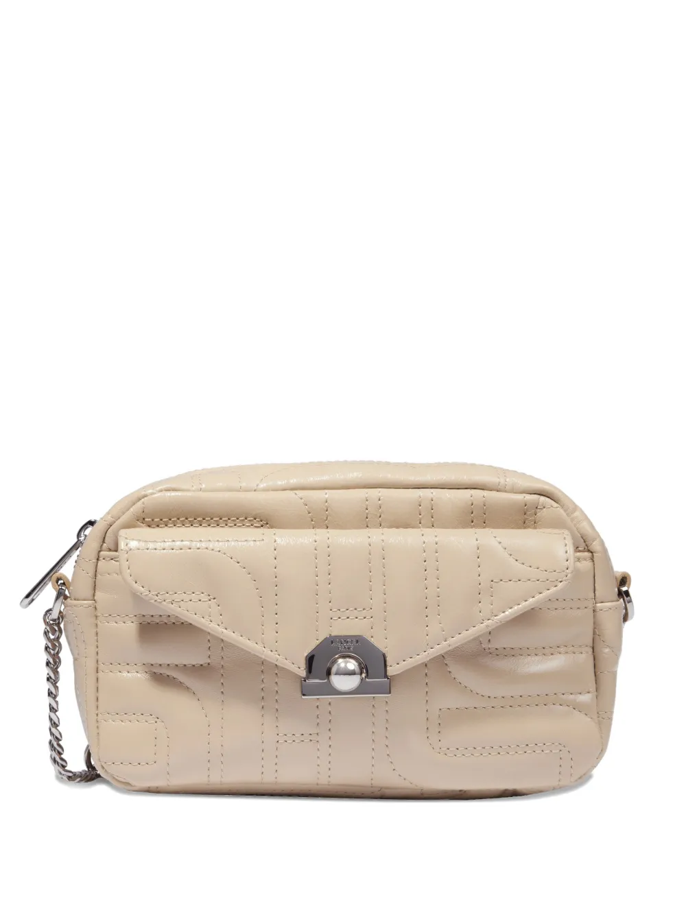 Lancel Midi-minuit quilted cross body bag - Toni neutri