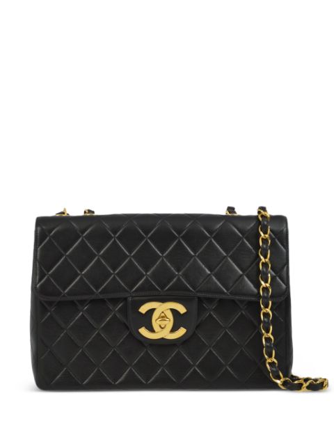 CHANEL 1995 jumbo Classic Flap shoulder bag Women