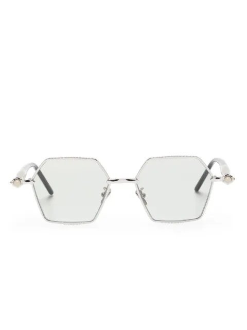 Kuboraum P70 geometric-frame sunglasses