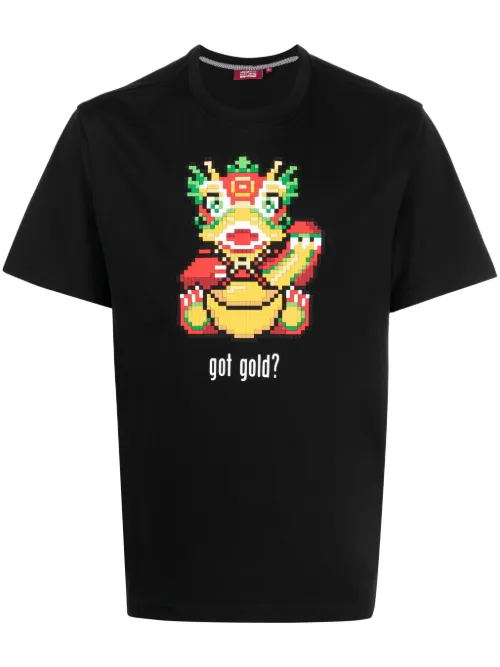 T-shirt Got Gold en coton - Mostly Heard Rarely Seen 8-Bit - Modalova
