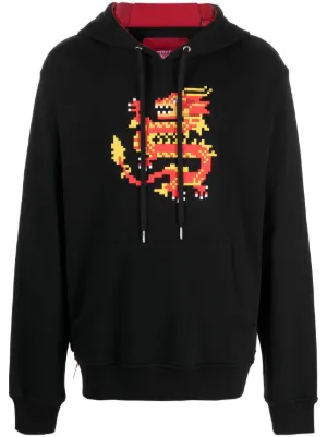 VETEMENTS Double Anarchy Hoodie | Black | FARFETCH RO