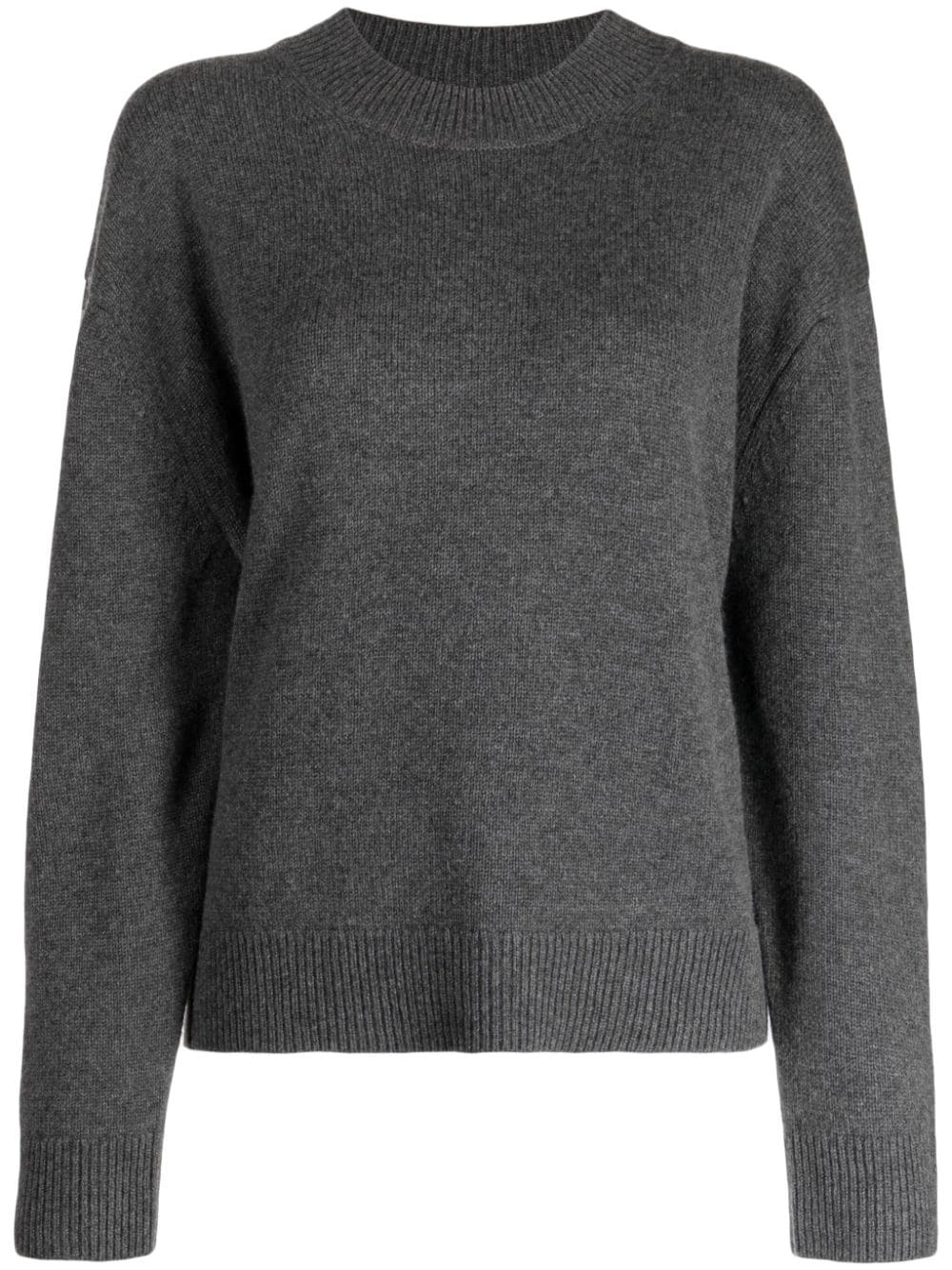 Twp Jenny Fine-knit Cashmere Jumper In Grey