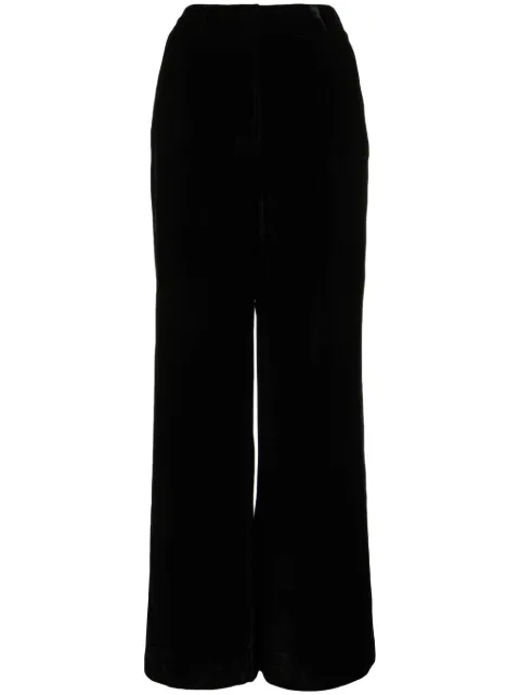 Ulla Johnson Veronica velvet wide-leg trousers