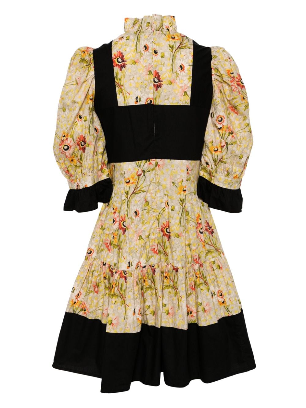 Batsheva x Laura Ashley Ruthin mini-jurk met bloemenprint Veelkleurig