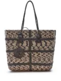 Altuzarra Watermill E/W raffia tote bag - Neutrals