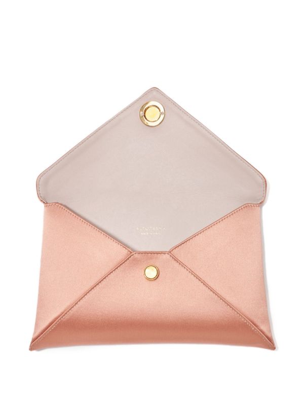 Rose gold clearance envelope clutch bag