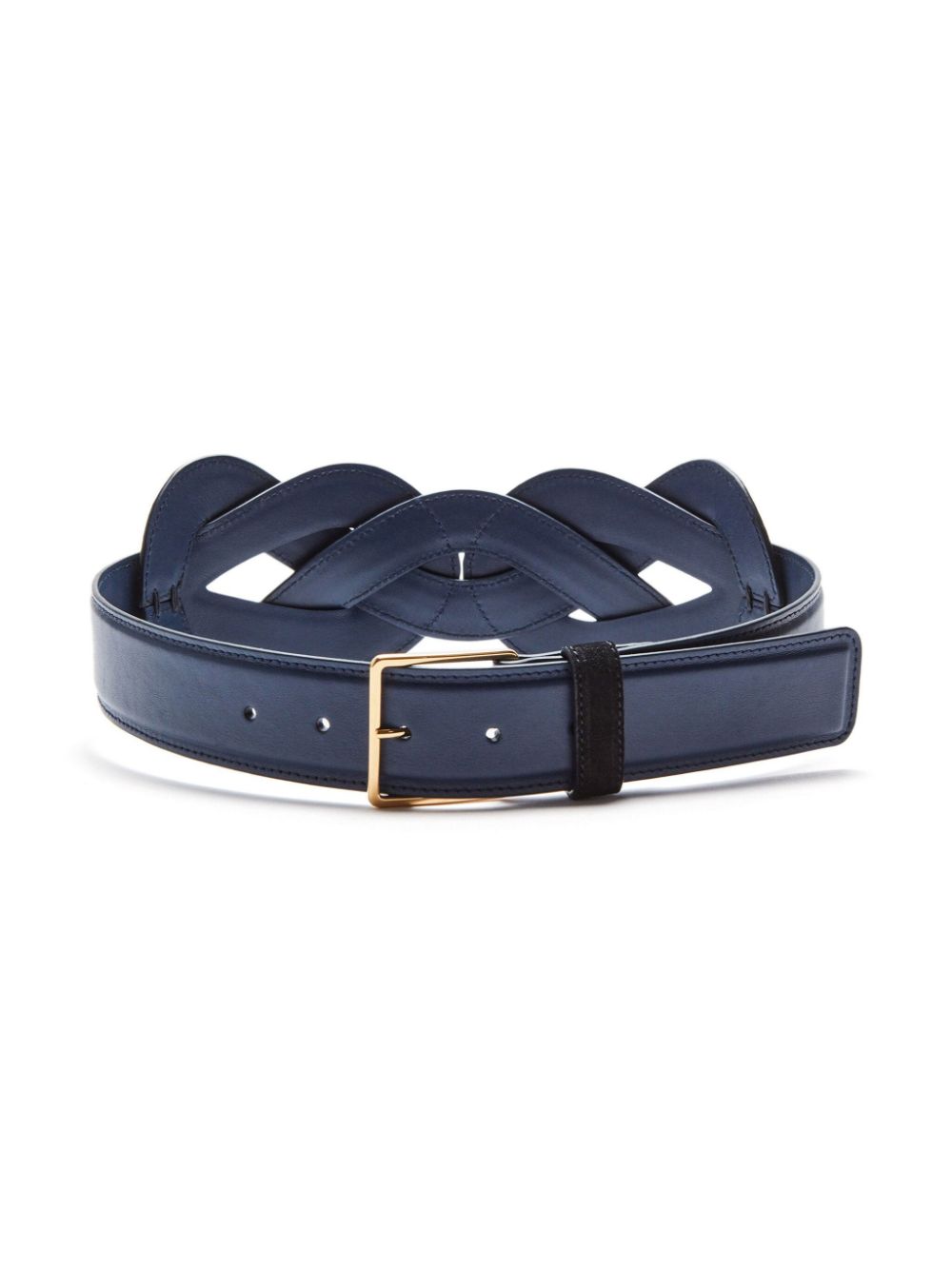 Altuzarra Leren riem - Blauw