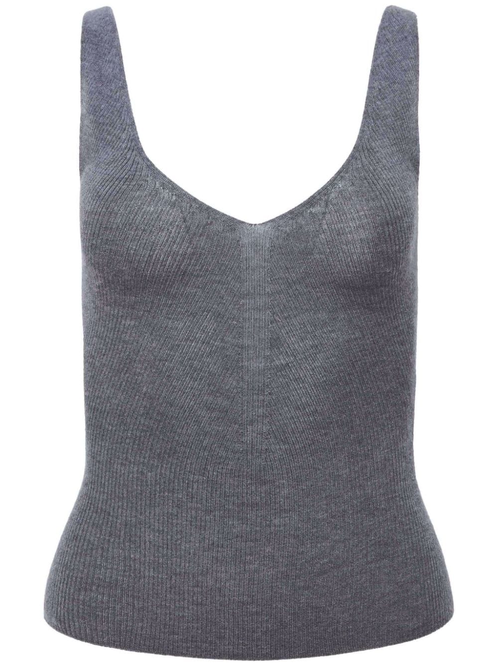 Altuzarra Sadie Cashmere Top In Grey