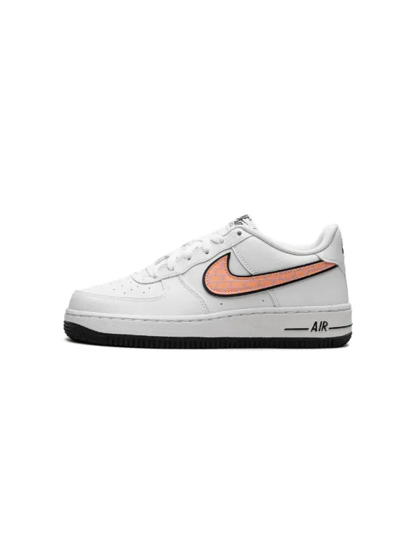 Nike air force on sale 27 grey orange