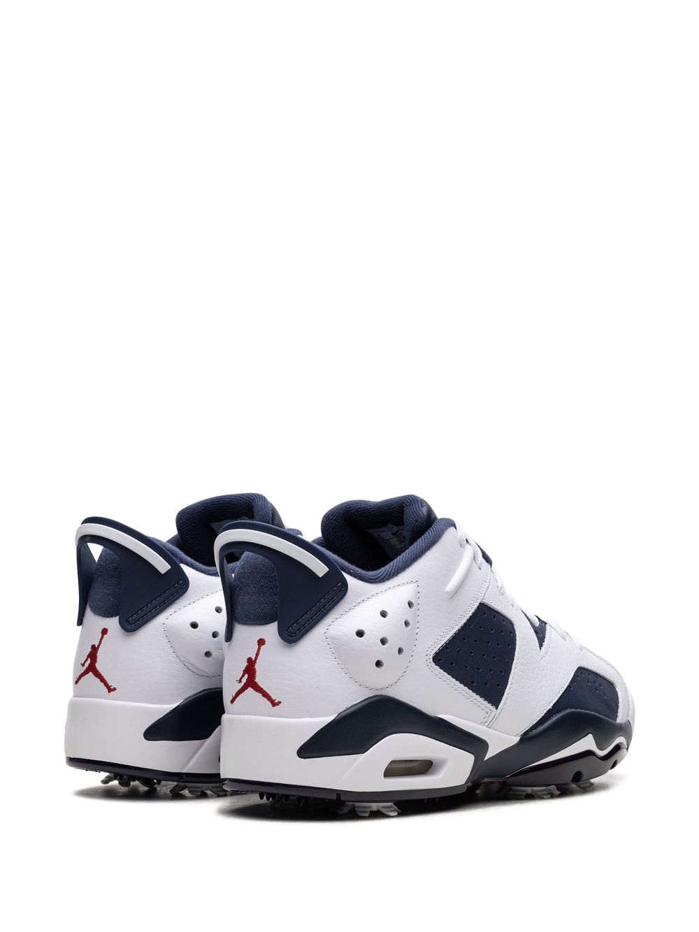 Shop Jordan Air  6 Golf "olympic" Sneakers In White