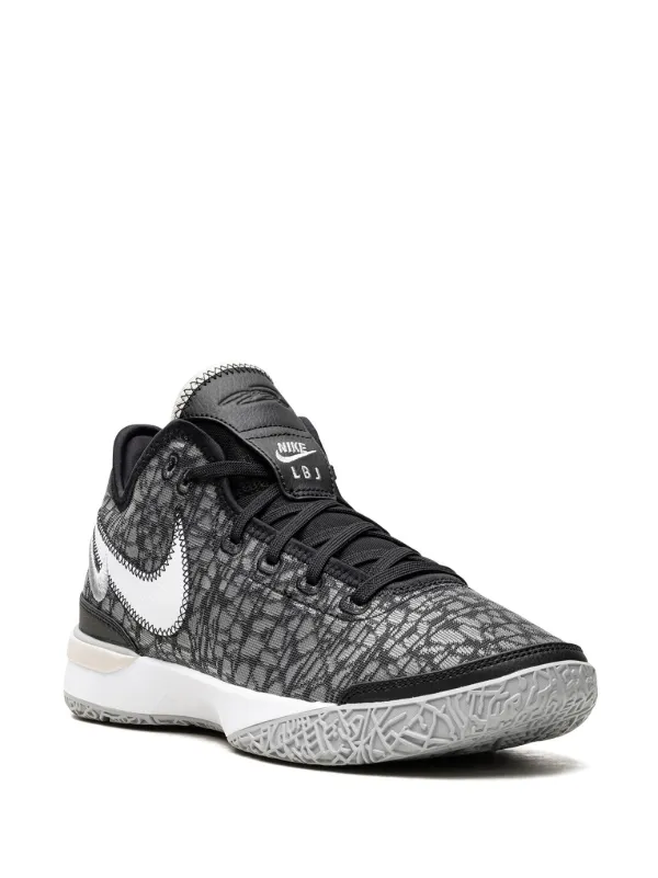 Nike lebron black and white online