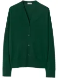 Burberry fine-knit wool cardigan - Green