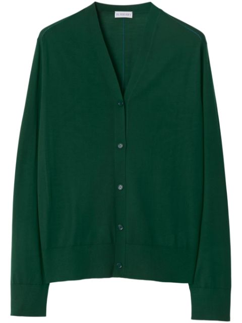 Burberry fine-knit wool cardigan Women